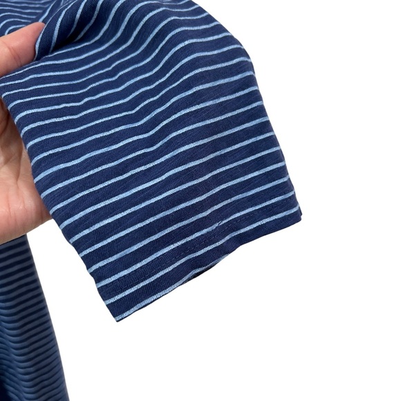Fresh Produce women’s Catalina Top M Blue stripes 3/4 Sleeves Nautical casual - Picture 6 of 8